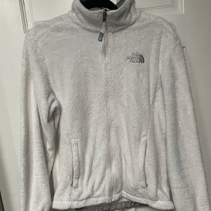The North Face White Fleece. Womens size Small.